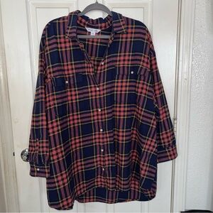 Old navy flannel (the boyfriend shirt style)